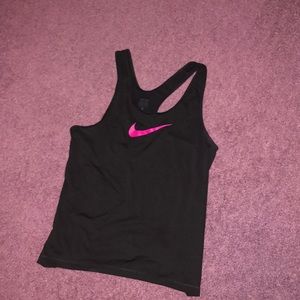 Black Nike Pro Tank